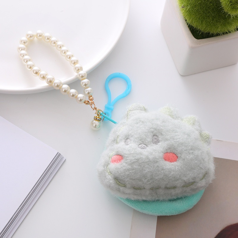 ((พร้อมส่ง)) กระเป๋าใส่เหรียญ กระเป๋าตัง น่ารักๆ ตัวตุ๊กตาหมีสีฟ้า